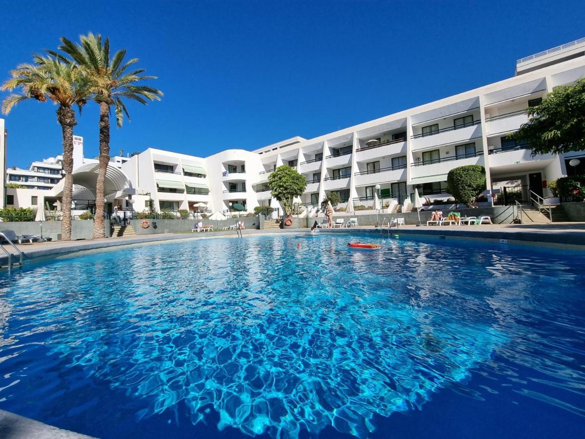 Casa Palmera 3 Only 150 Metres To The Beach, Heated Pool, Wifi, Sat-Tv, Balcony 阿罗纳 外观 照片