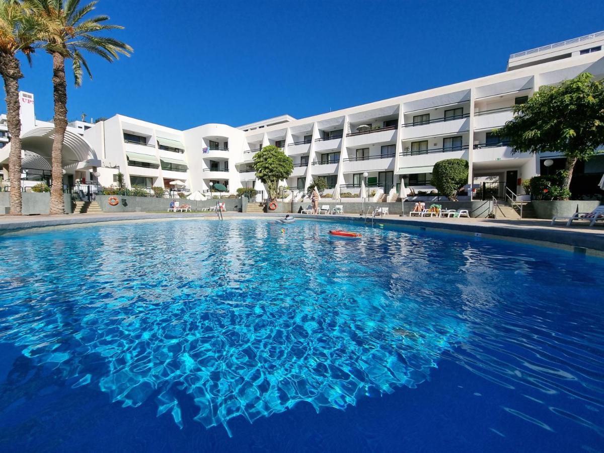 Casa Palmera 3 Only 150 Metres To The Beach, Heated Pool, Wifi, Sat-Tv, Balcony 阿罗纳 外观 照片