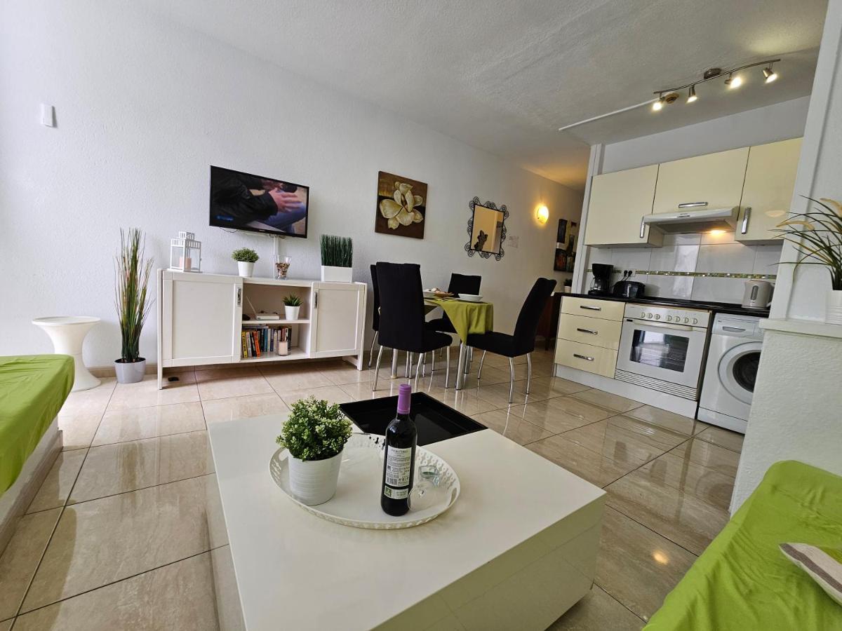 Casa Palmera 3 Only 150 Metres To The Beach, Heated Pool, Wifi, Sat-Tv, Balcony 阿罗纳 外观 照片