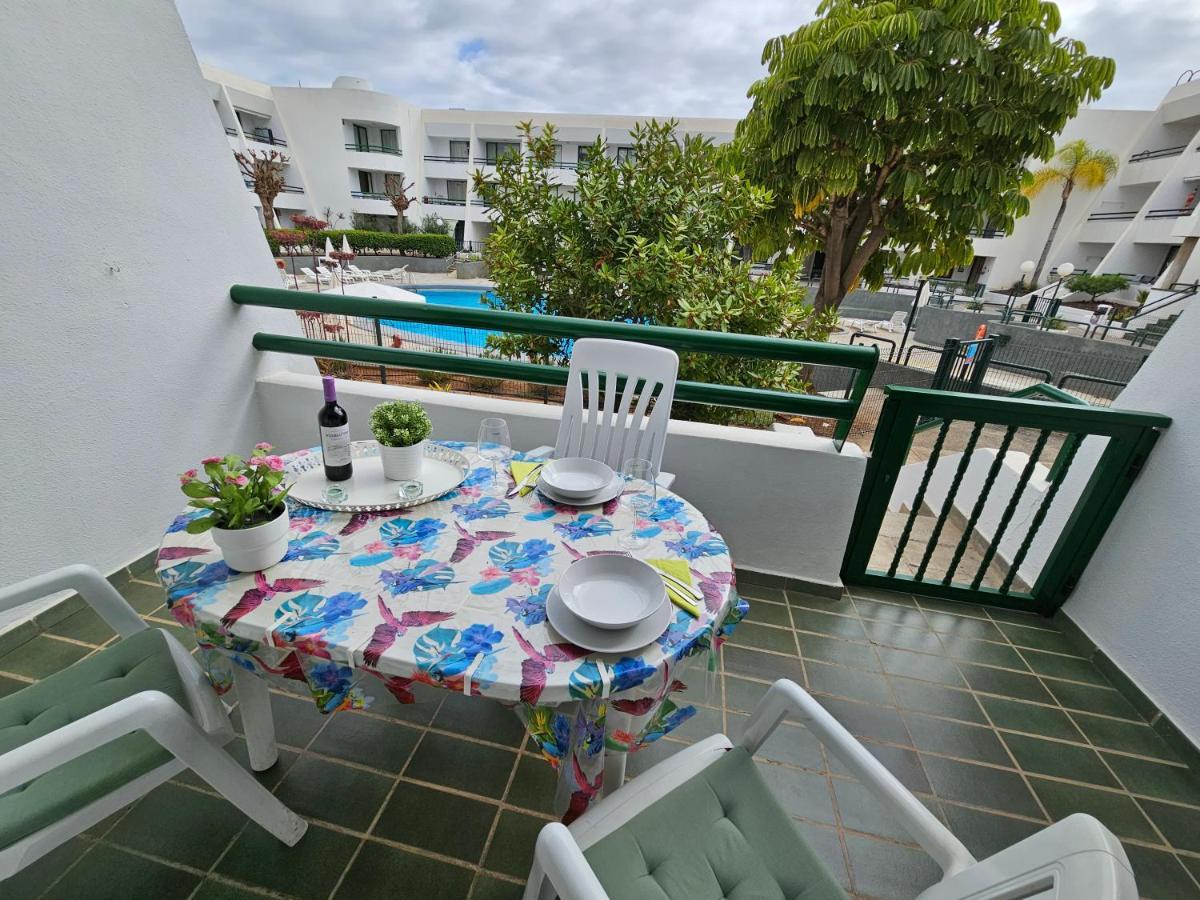 Casa Palmera 3 Only 150 Metres To The Beach, Heated Pool, Wifi, Sat-Tv, Balcony 阿罗纳 外观 照片