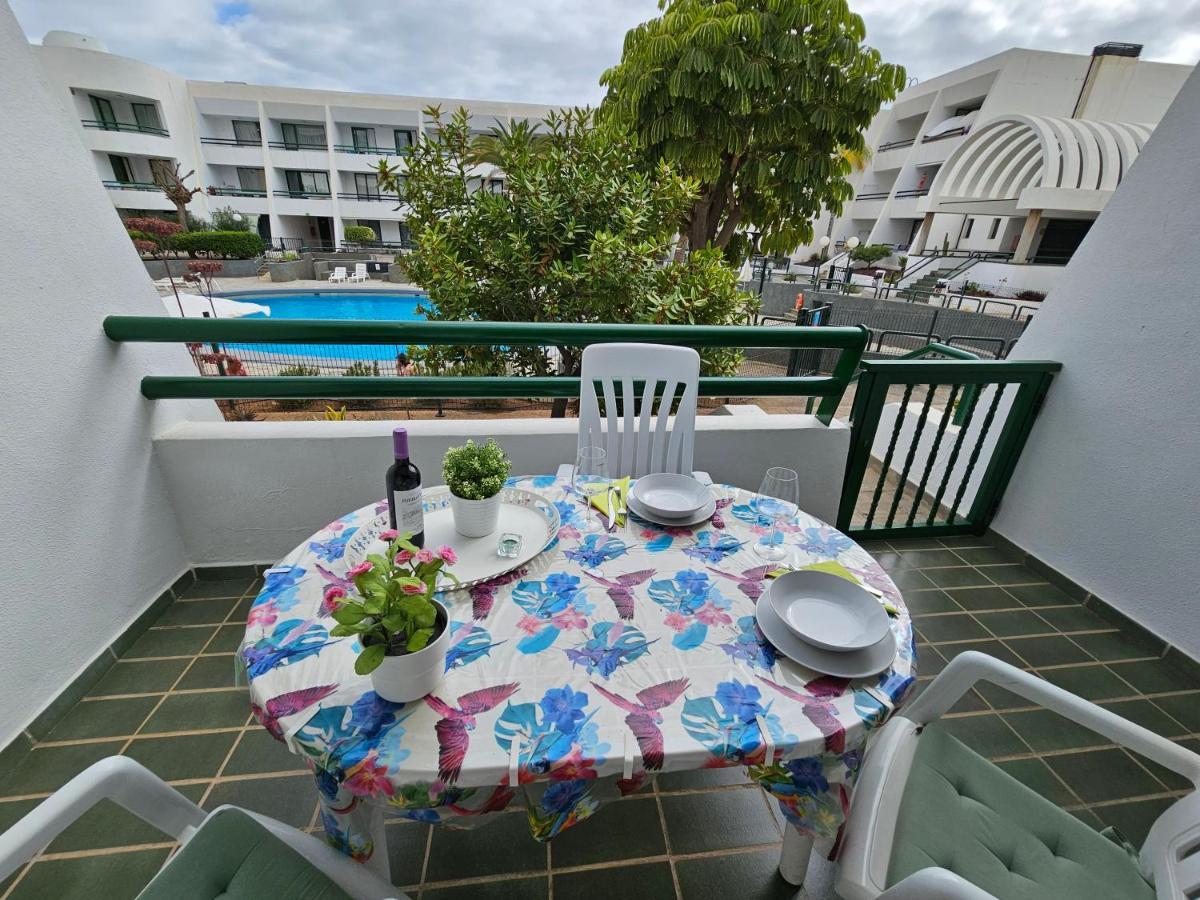 Casa Palmera 3 Only 150 Metres To The Beach, Heated Pool, Wifi, Sat-Tv, Balcony 阿罗纳 外观 照片