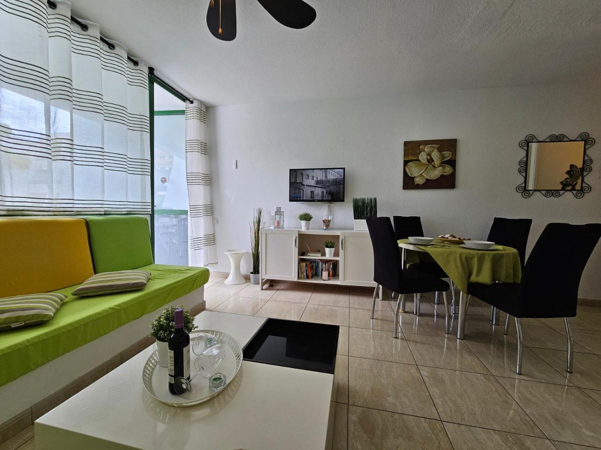 Casa Palmera 3 Only 150 Metres To The Beach, Heated Pool, Wifi, Sat-Tv, Balcony 阿罗纳 外观 照片
