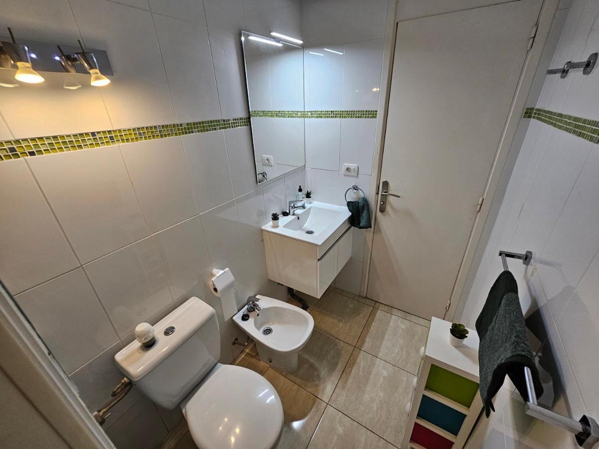 Casa Palmera 3 Only 150 Metres To The Beach, Heated Pool, Wifi, Sat-Tv, Balcony 阿罗纳 外观 照片