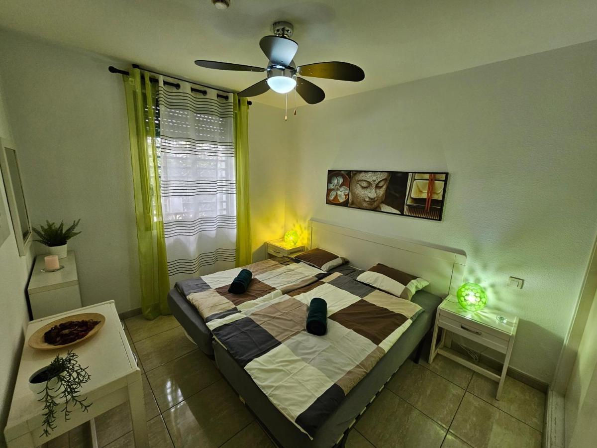 Casa Palmera 3 Only 150 Metres To The Beach, Heated Pool, Wifi, Sat-Tv, Balcony 阿罗纳 外观 照片
